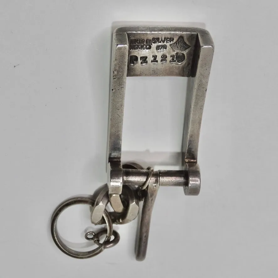 1950 Solid Silver Belt Buckle