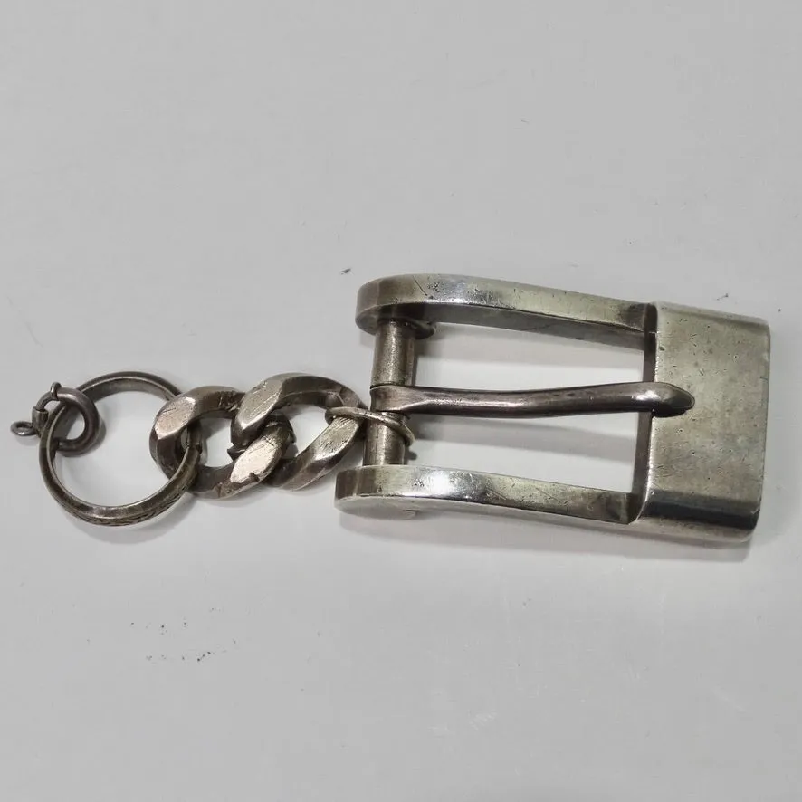 1950 Solid Silver Belt Buckle
