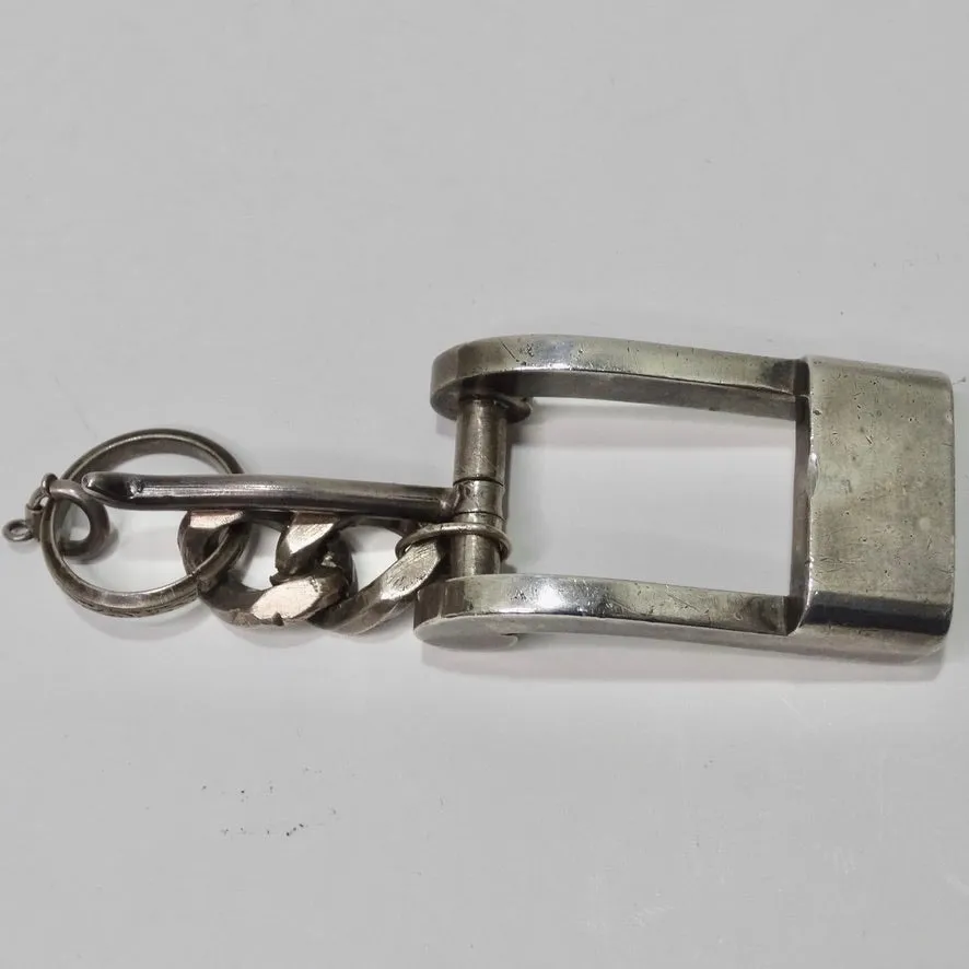 1950 Solid Silver Belt Buckle