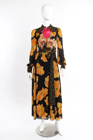 2017 Pre-Fall Poppy Bow Dragon Gown