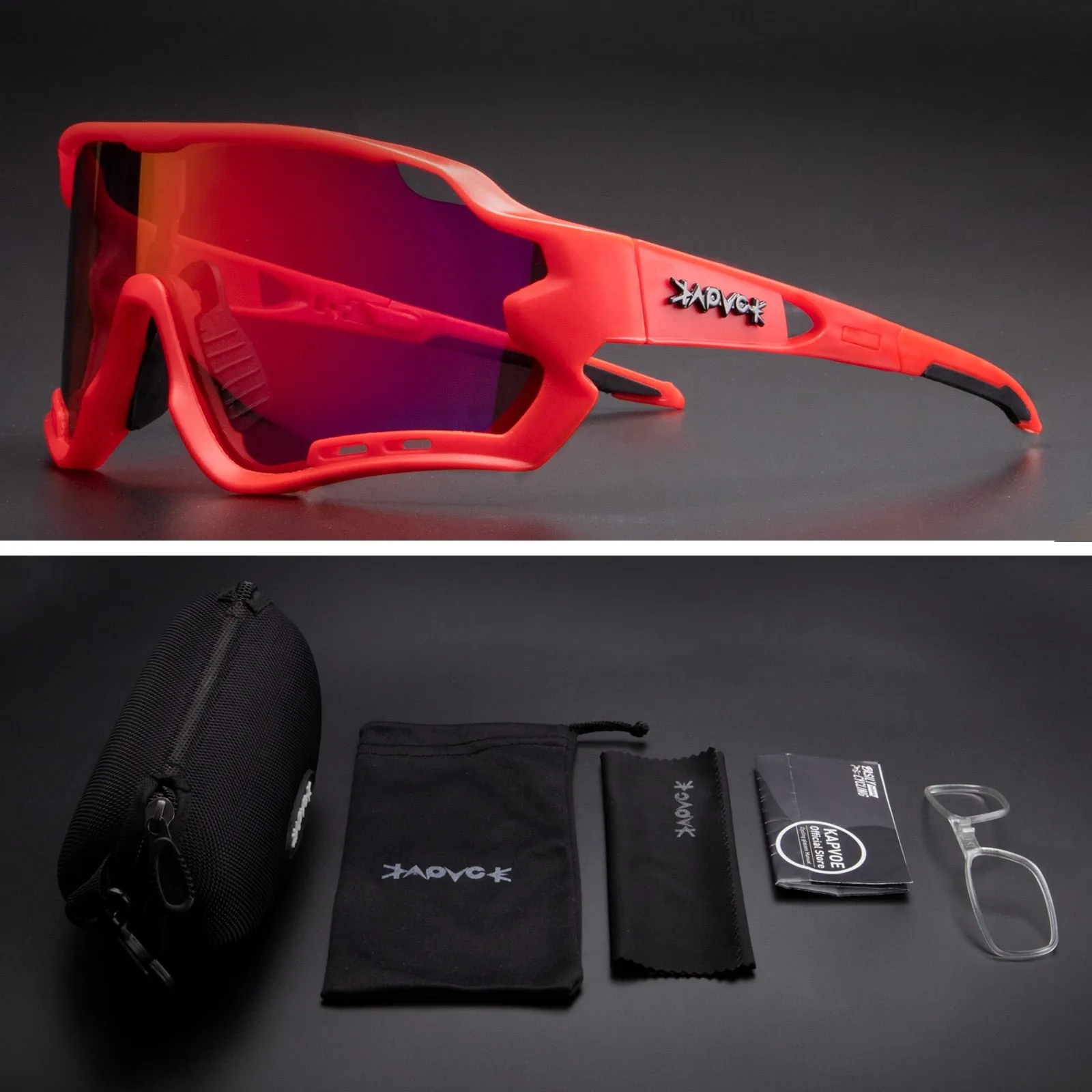 2022 New 1 Lens Sport Fishing Glasses eyewear