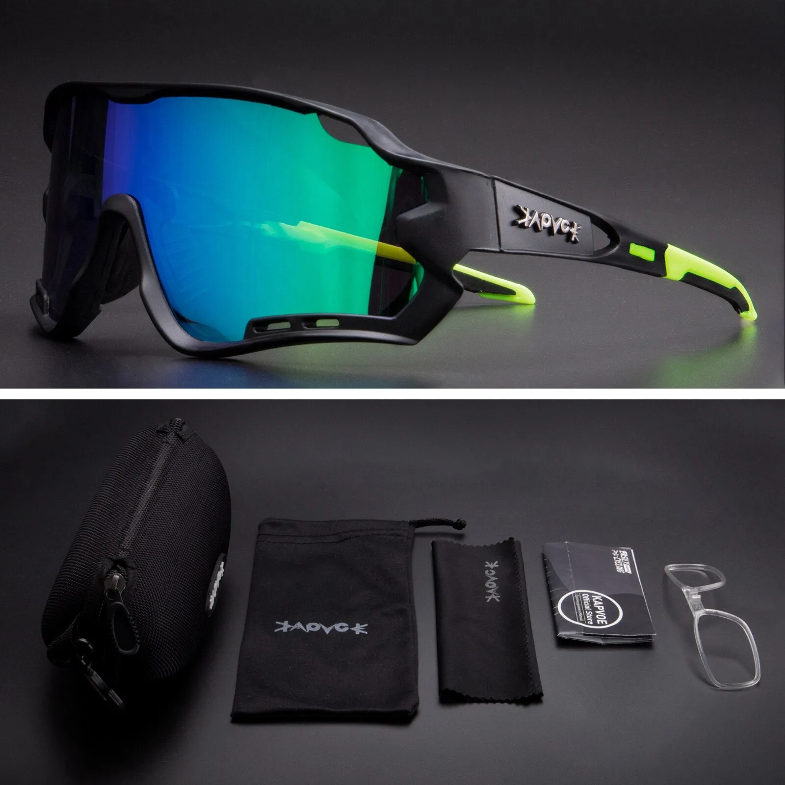 2022 New 1 Lens Sport Fishing Glasses eyewear