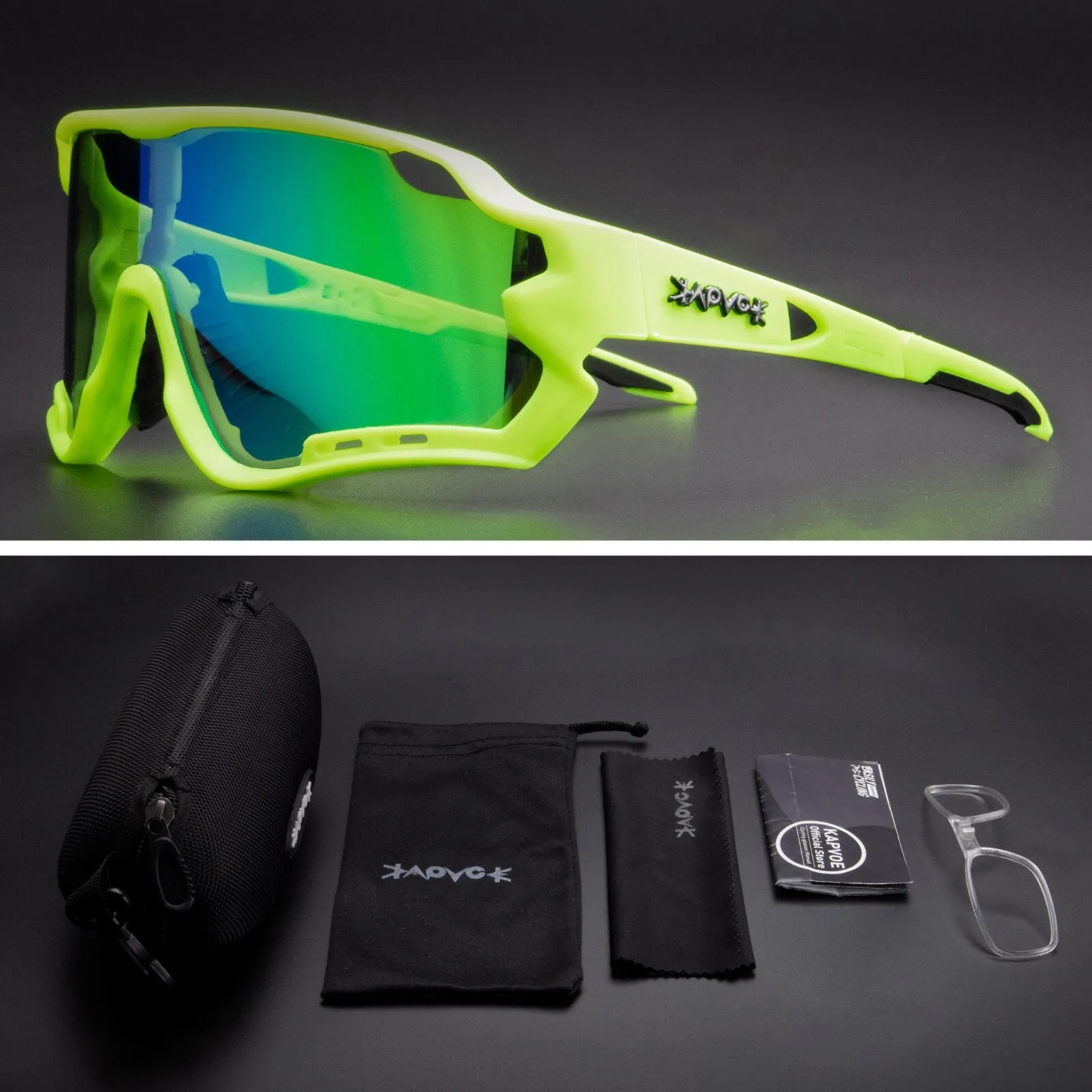 2022 New 1 Lens Sport Fishing Glasses eyewear