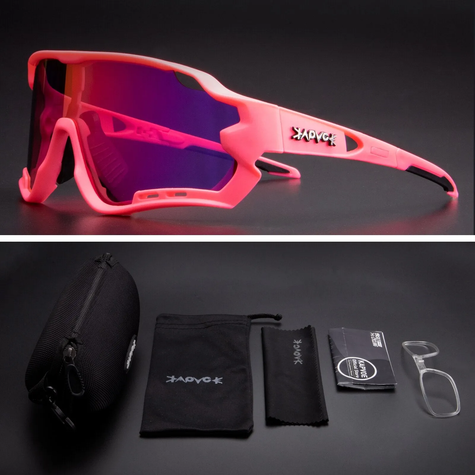 2022 New 1 Lens Sport Fishing Glasses eyewear