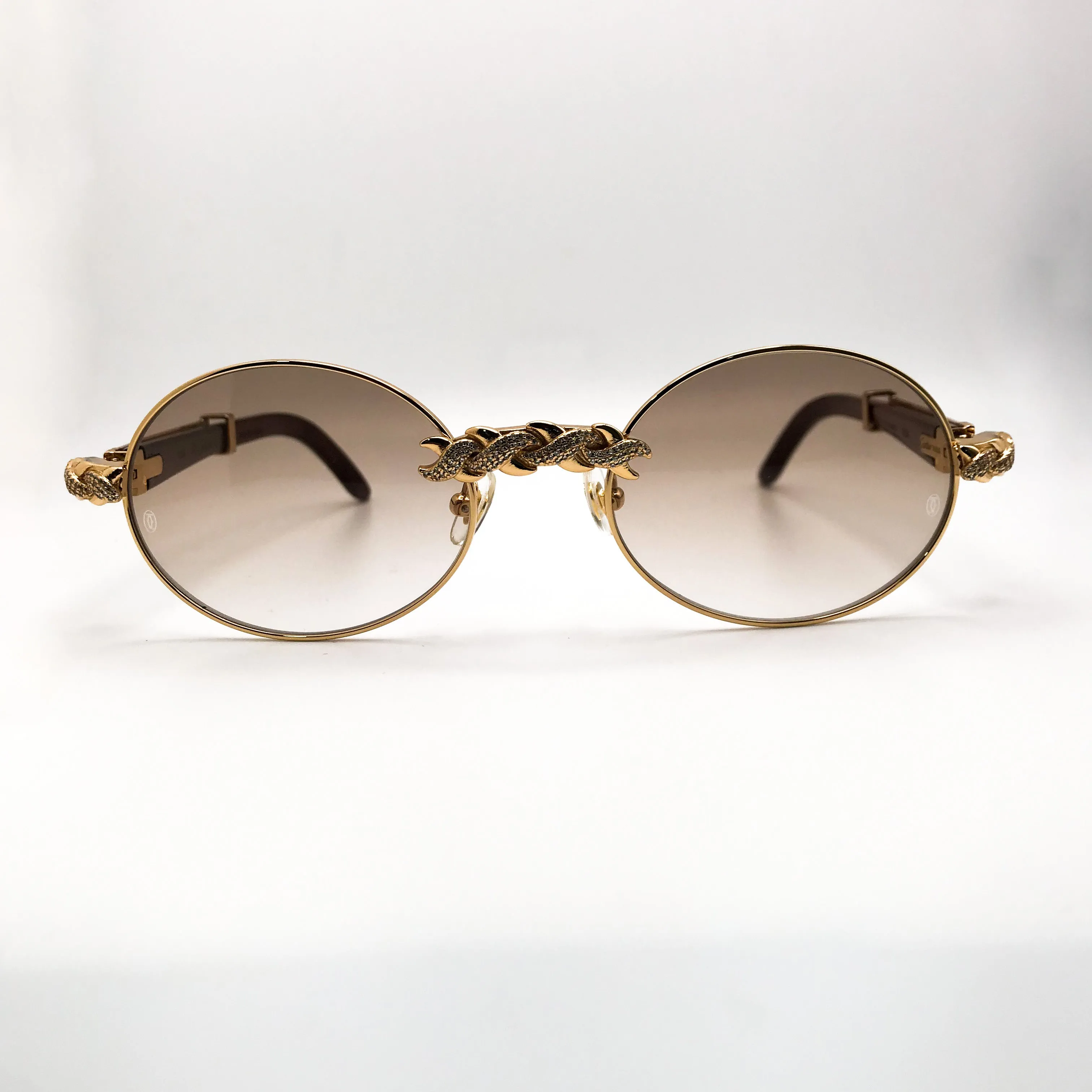 55-22 Gold Giverny woods with 3pc X Link Set