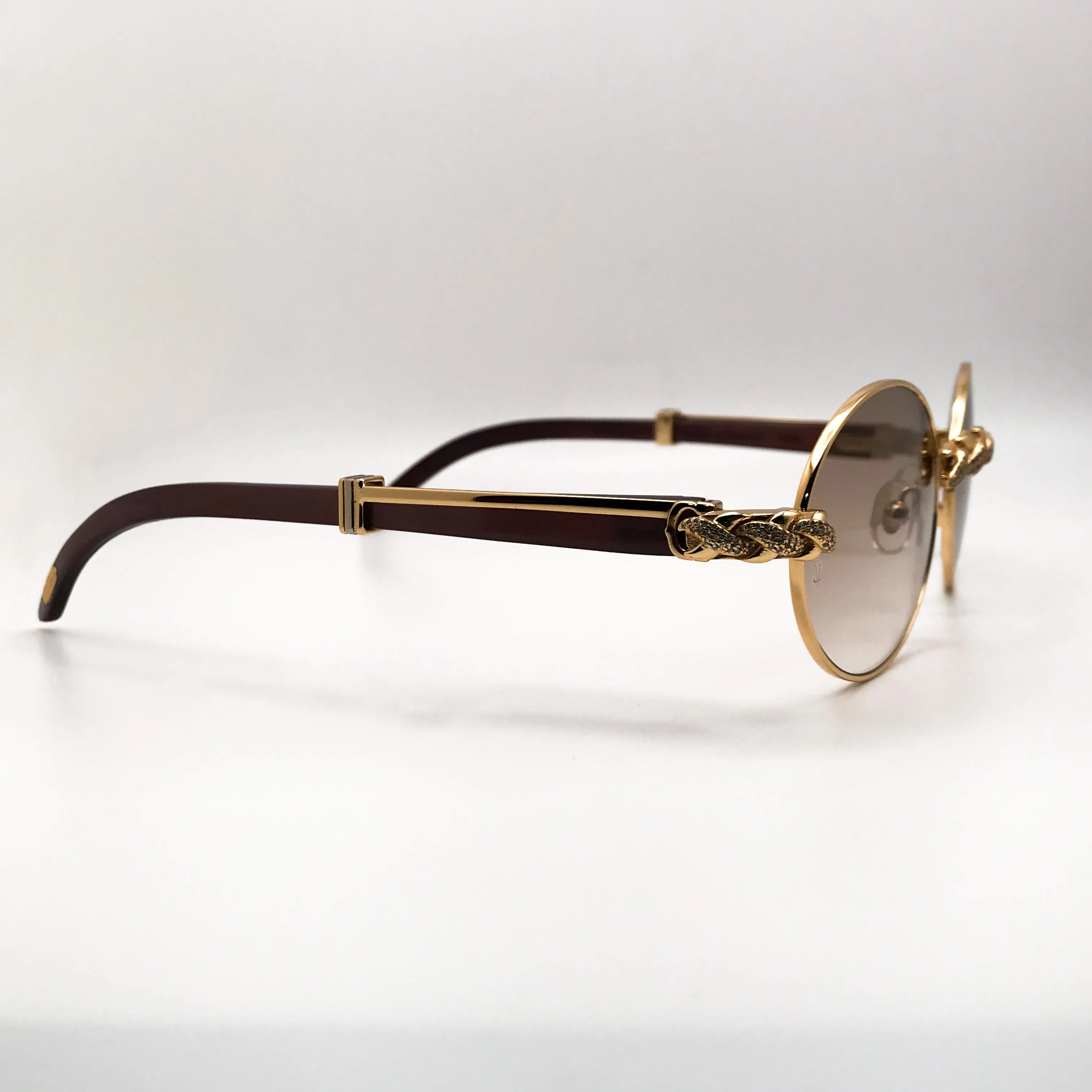 55-22 Gold Giverny woods with 3pc X Link Set