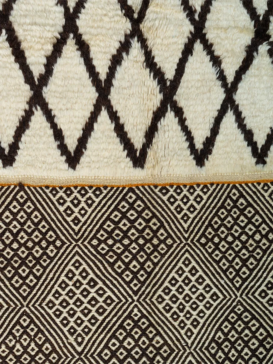 Ait Tigga's Monochrome Patchwork Hand-Knot x Zanafi