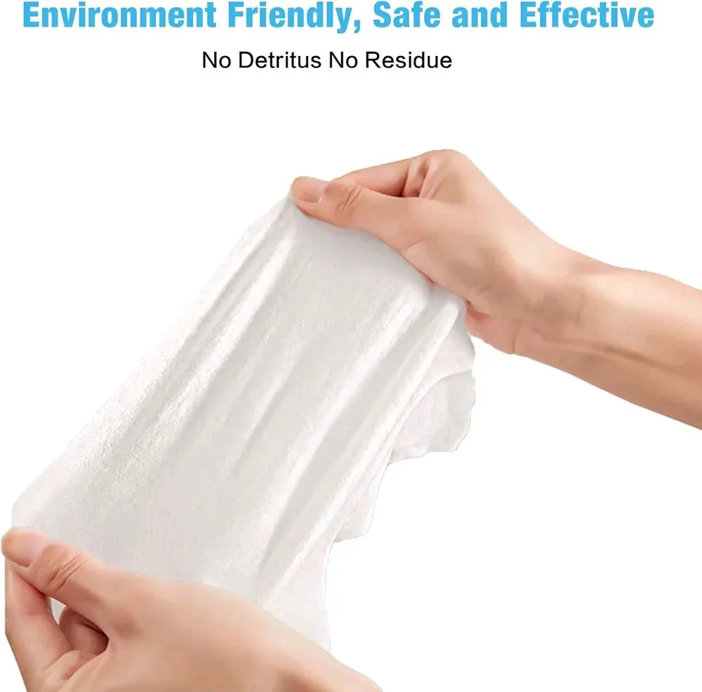 AM3840 100Pcs Anti Fog Wipes for Glasses, Individually Wrapped Lens Cleaner Wipes