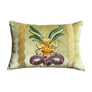 Antique English Crewel Embroidery (#E061424 | 13.5 x 20")