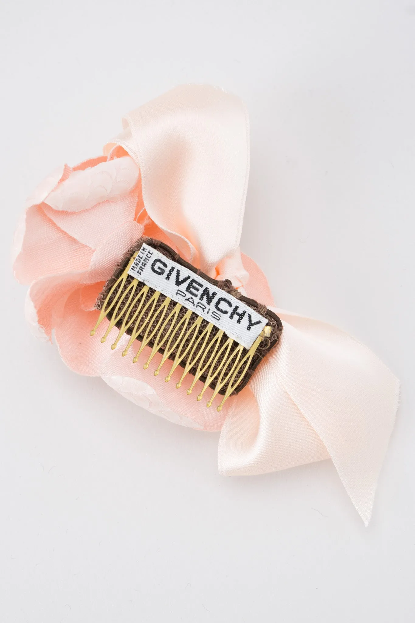 Appliqué Sequin Camellia Haircomb