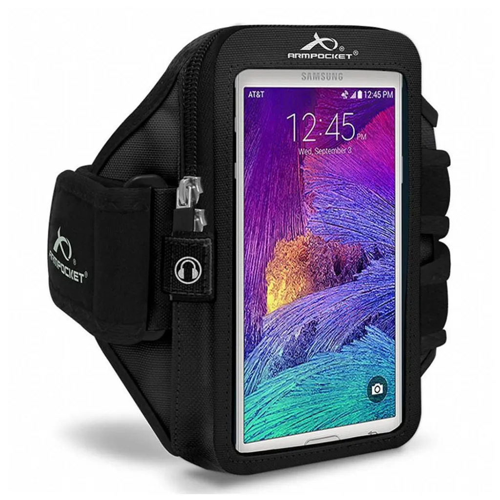 Armpocket Mega i-40 Phone Running Case for iPhone 15/ 15 Pro/14/14 Pro/13/13 Pro/12/12 Pro, Galaxy S23/S23 /A54/S22 /S21/S20 & More