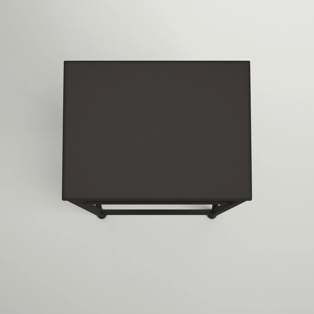 Arveda Home Bar, Wine Rack, Metal, Black, Black, Transitional Lark Manor™ Finish: Black
