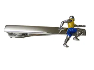 Athlete Sports Square Tie Clip