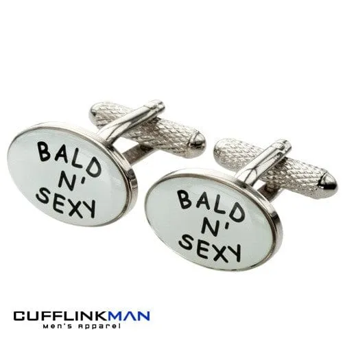 Bald and Sexy Cufflinks