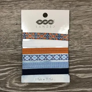 Banded2gether Narrow Ties - Barcelona Bound