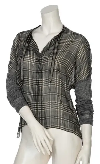 Beate Heymann Checkered Blouse