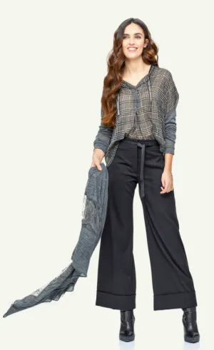 Beate Heymann Checkered Blouse
