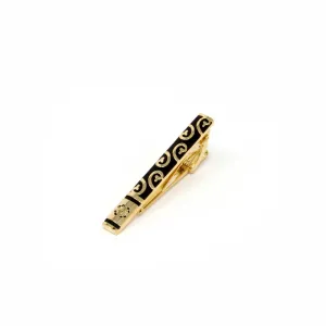 Black & Gold Tie Clip
