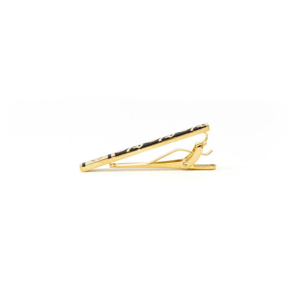 Black & Gold Tie Clip