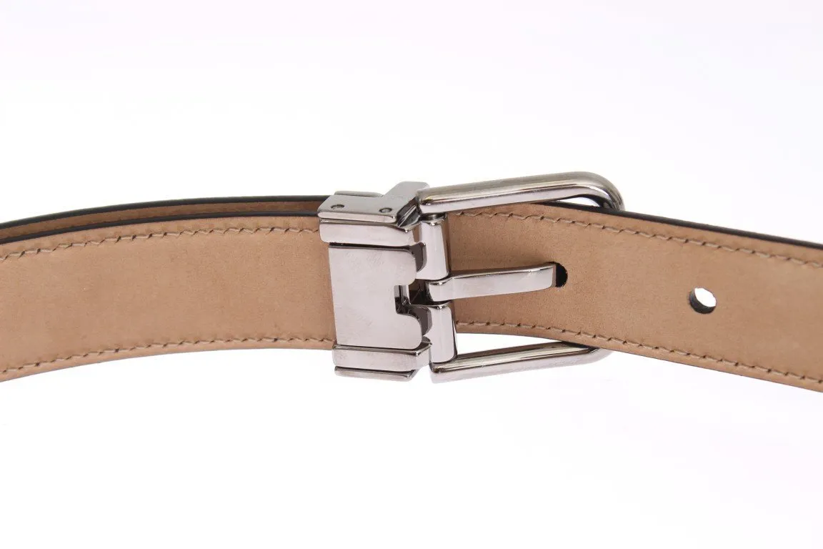 Black Silk Bowtie & Leather Belt Gift Box