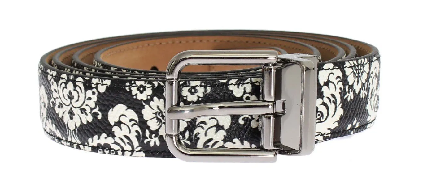 Black Silk Bowtie & Leather Belt Gift Box
