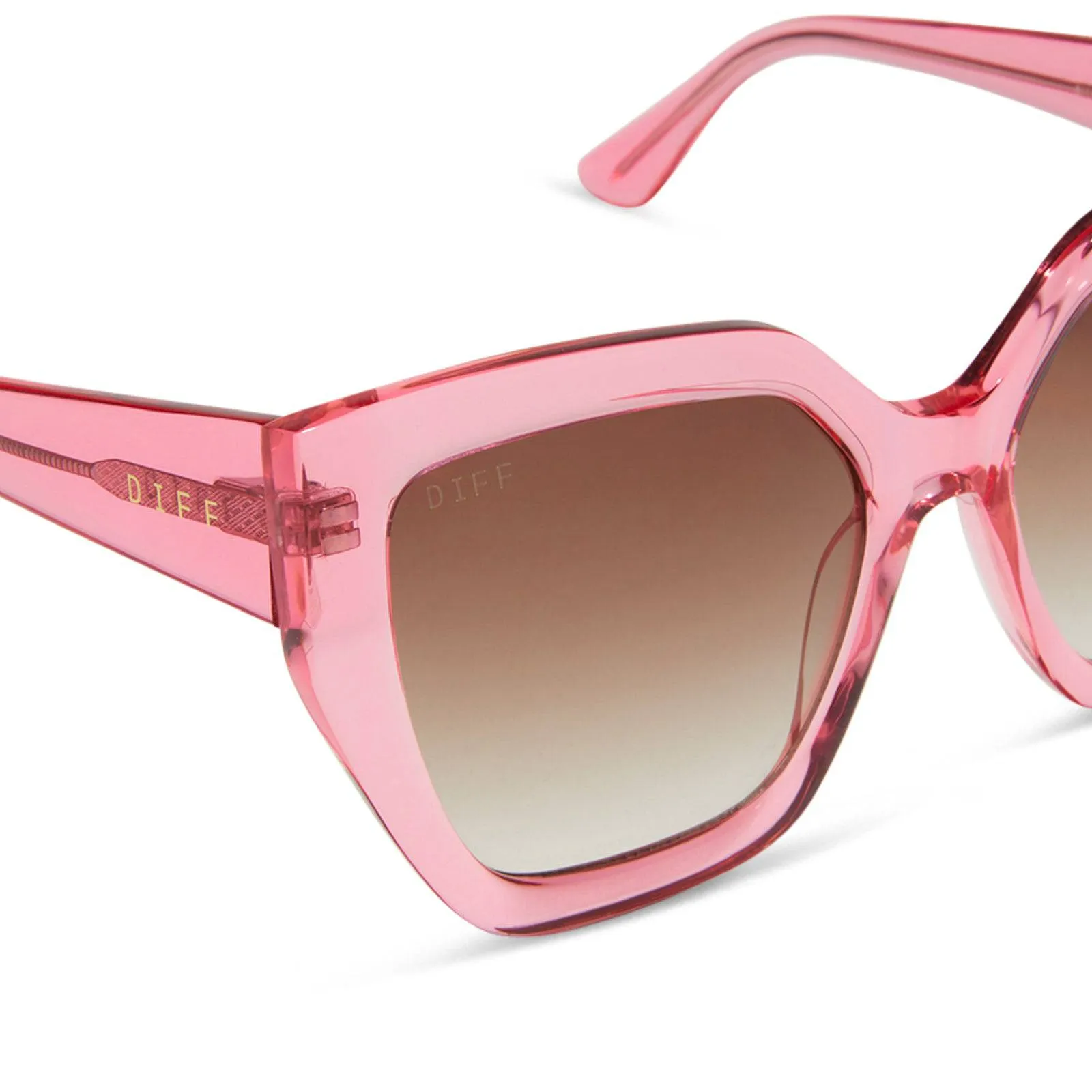 Blair Candy Pink Crystal   Brown Gradient by DIFF | Truffle Gradient