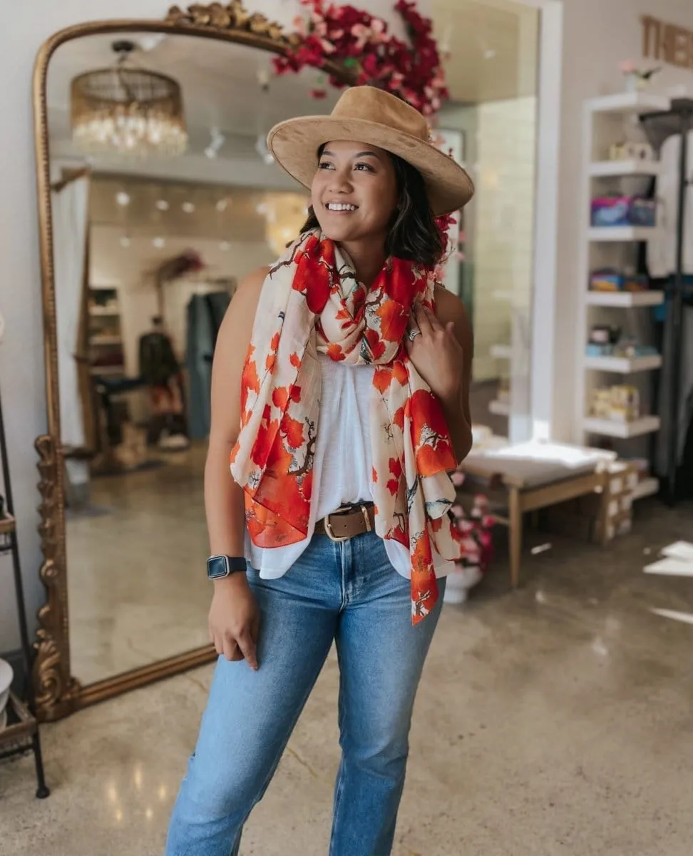 Blossom Branch Scarf