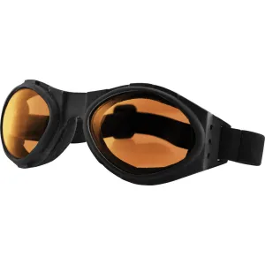 Bobster Goggles Bugeye Black W/Amber Lens