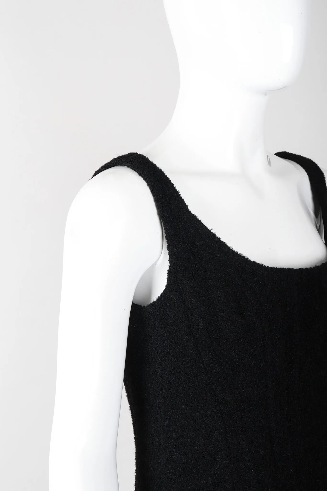 Bouclé Boned Corset Tank