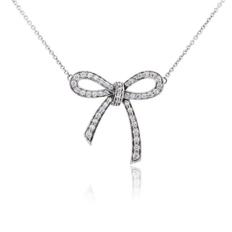 Bow Tie Pendant Necklace
