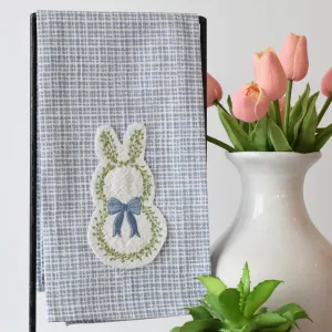 Bunny With Bow Hand Towel