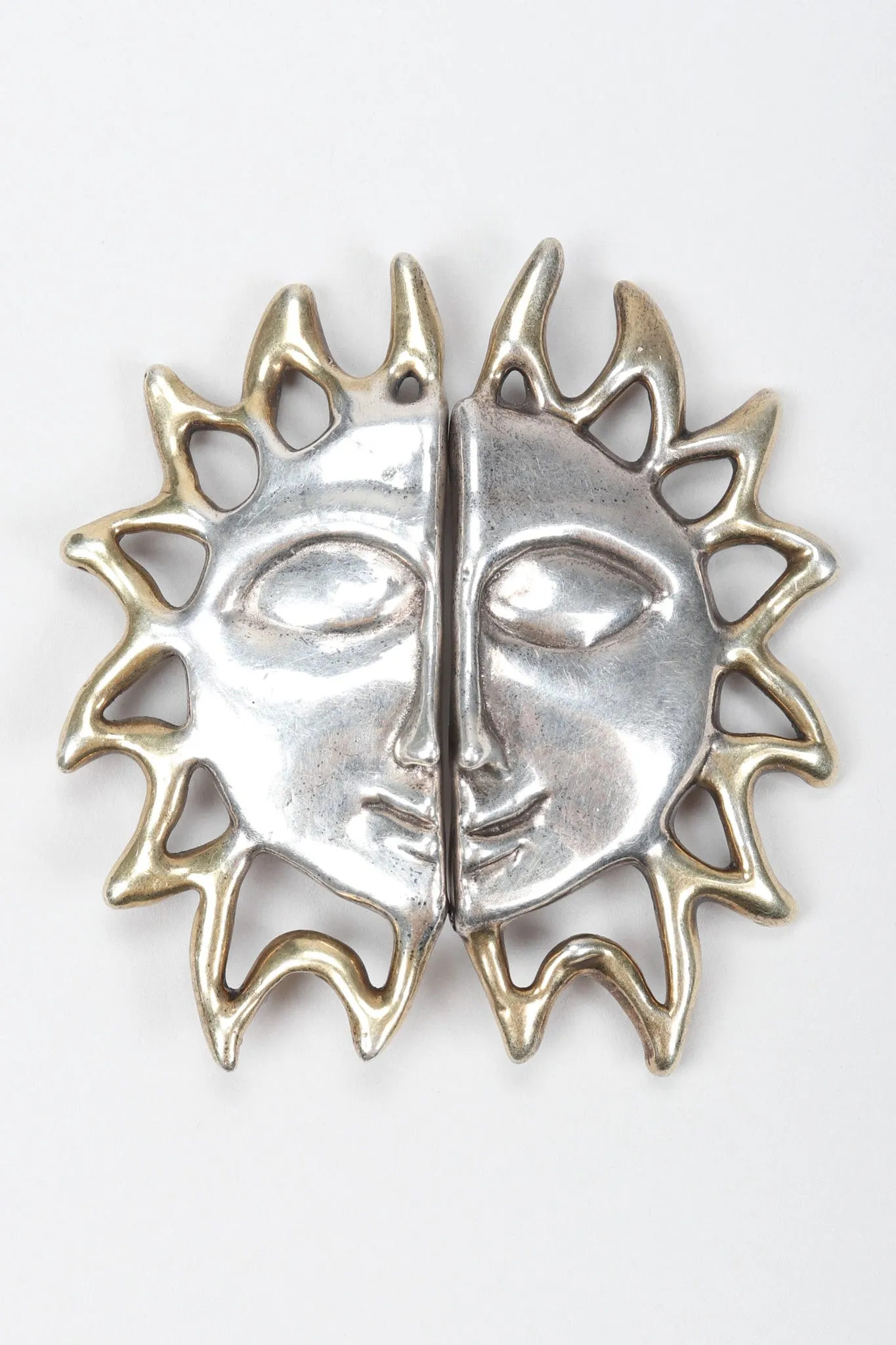 Celestial Sun Face Earrings
