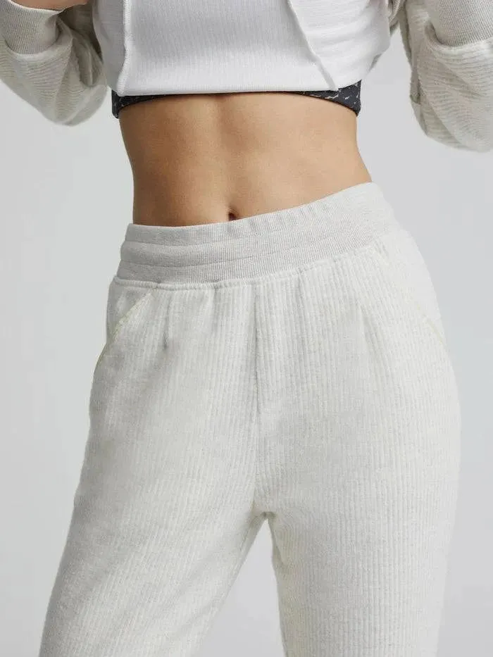 Chaucer Pant by Varley | Ivory Cloud