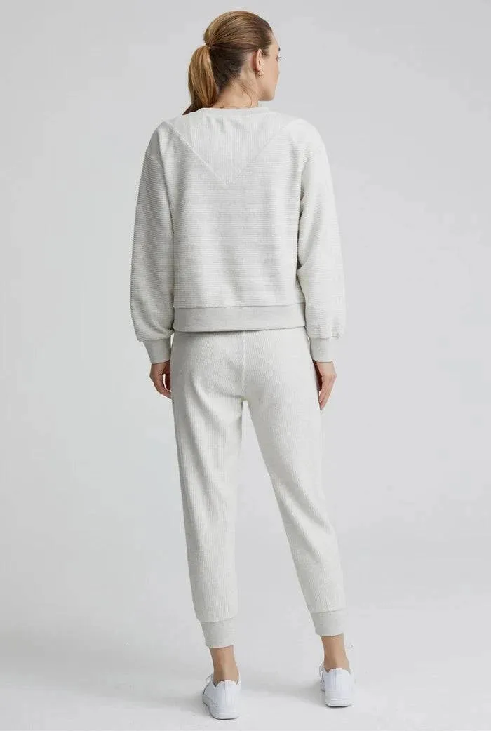 Chaucer Pant by Varley | Ivory Cloud