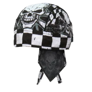 Checkered Flag Headwrap