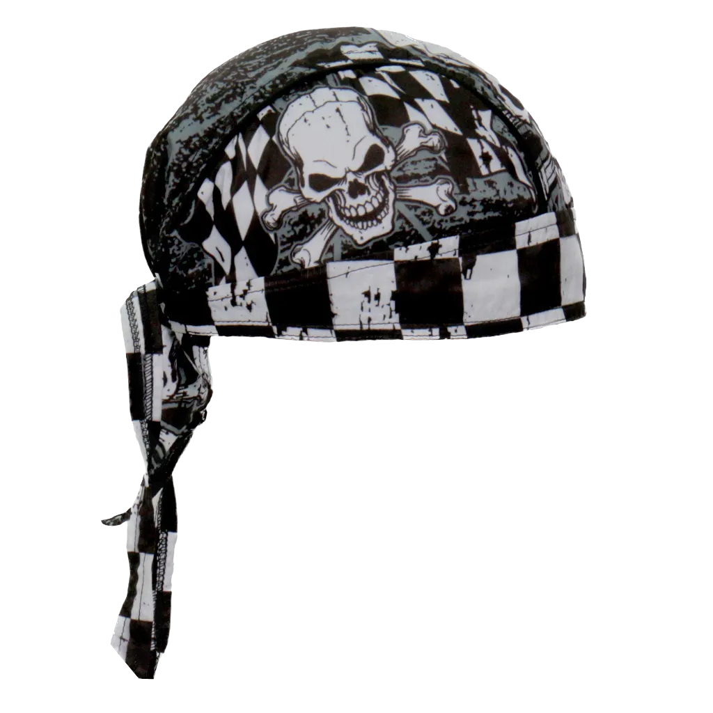 Checkered Flag Headwrap