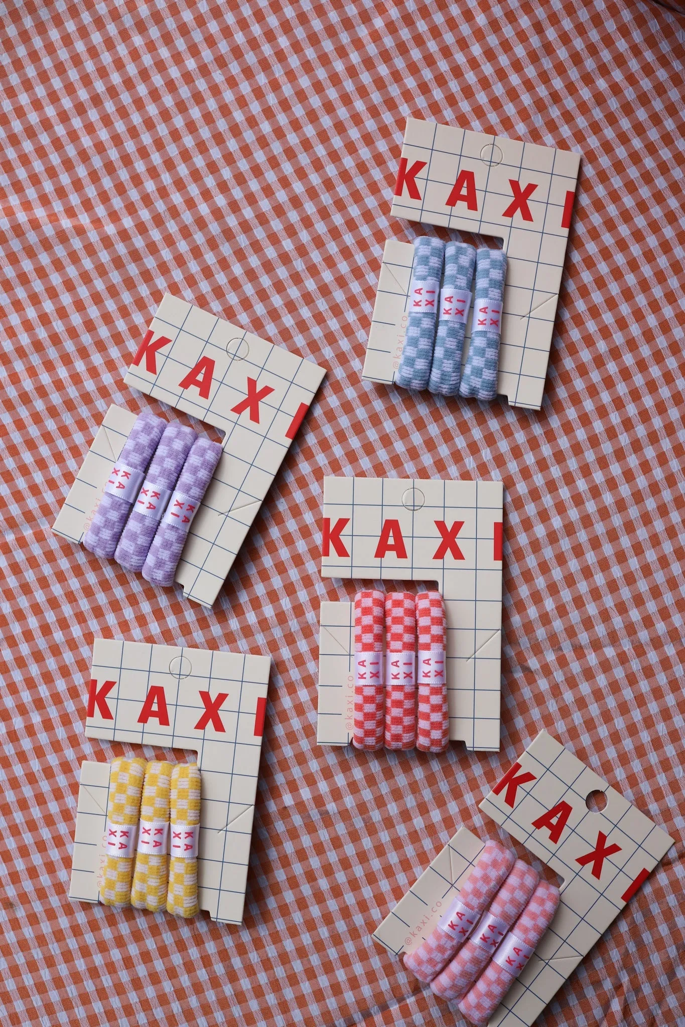 CHECKERED KAXI HIGH INTENSI'TIES' (PACK OF 3)