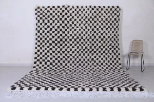 Checkered Moroccan rug - Azilal rug - Custom Rug