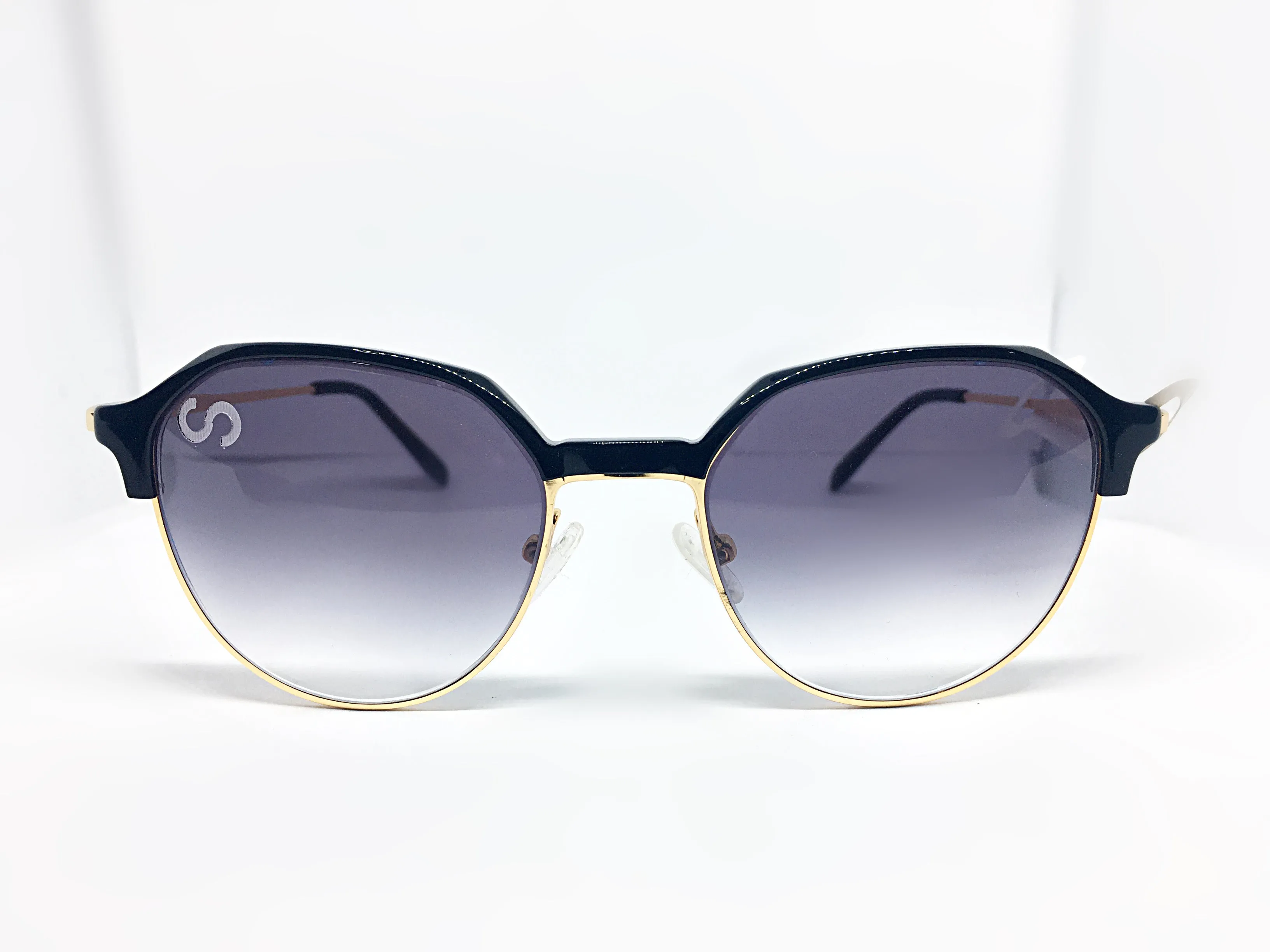 CityStyle™ Wayfers - Gold & Black - Smoke Grey Lenses