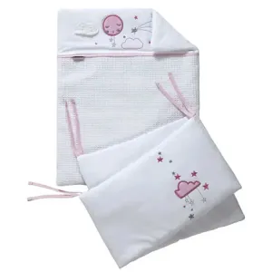 Clair de Lune Over The Moon Quilt & Bumper Bedding Set - Crib