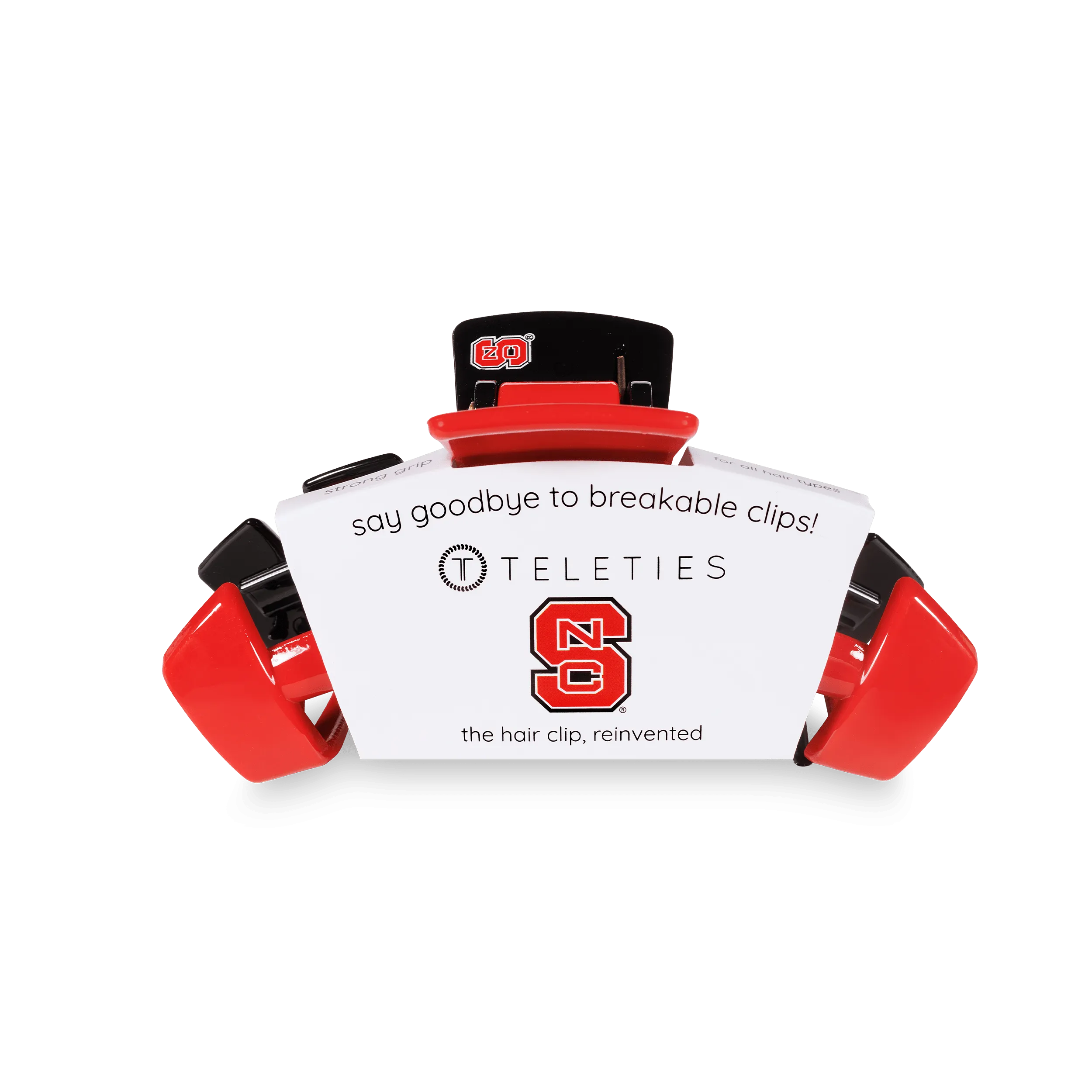 Classic College Hair Clip | Med. | N.C. State Univ.