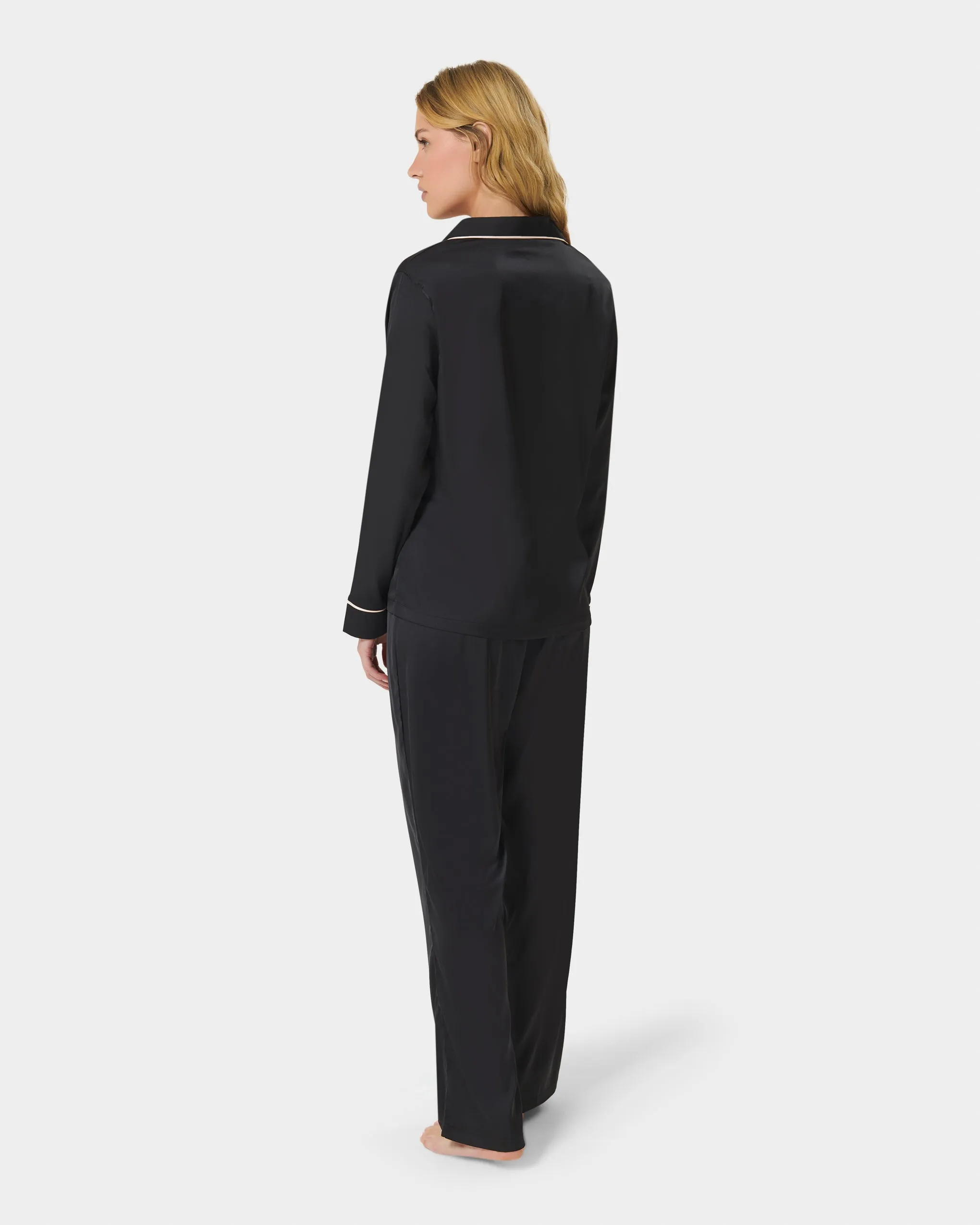 Claudia Shirt and Trouser Black