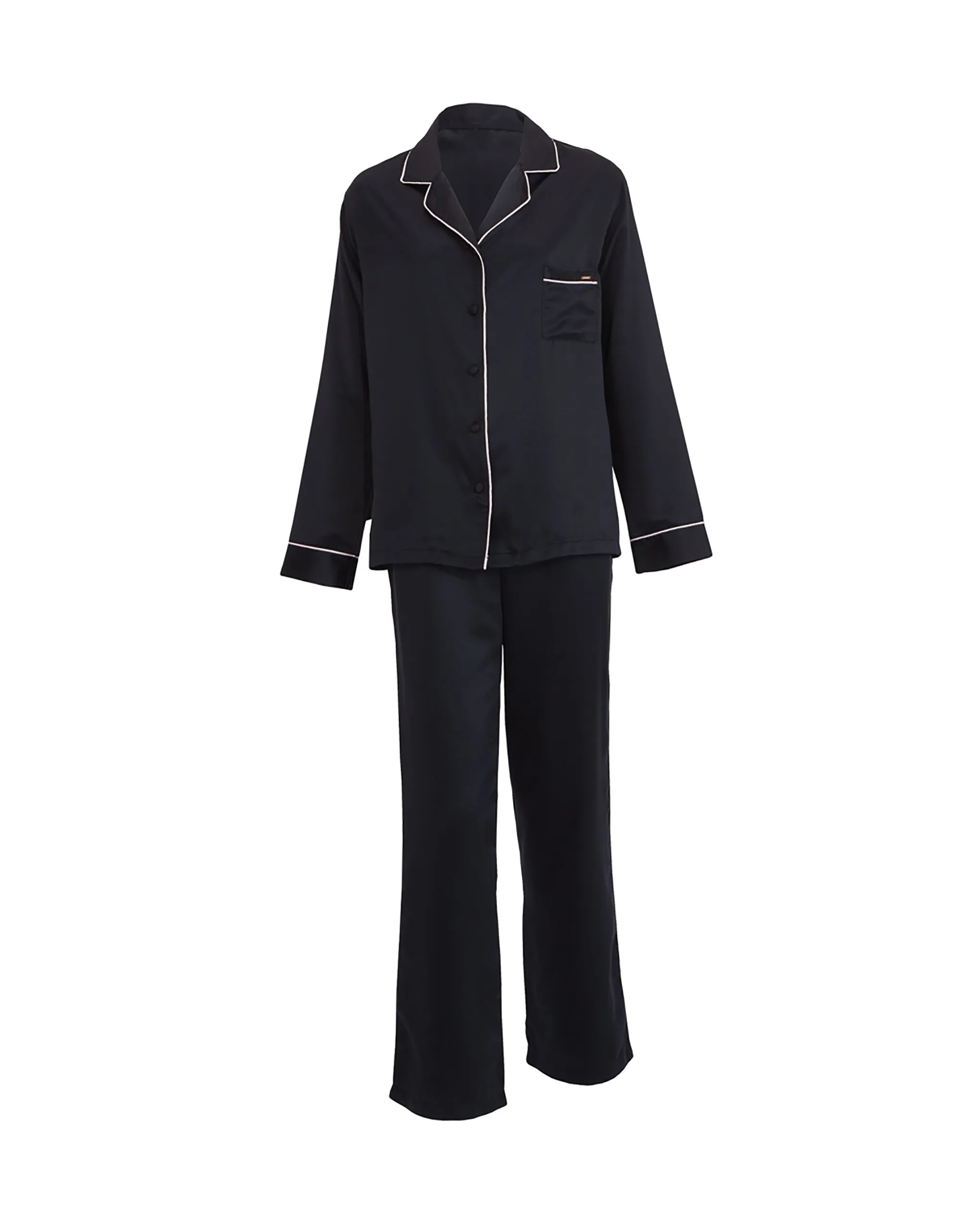 Claudia Shirt and Trouser Black