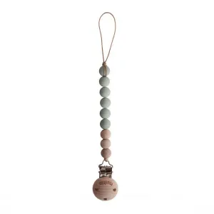 Cleo Pacifier  Clip - Sage
