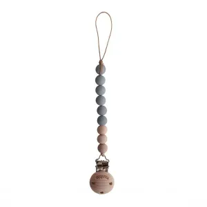 Cleo Pacifier  Clip - Stone