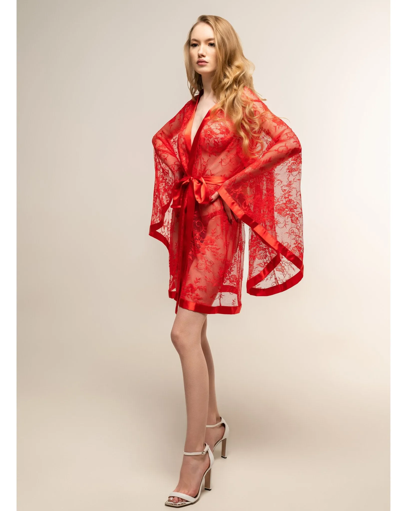 Close To You Sexy Sheer Robe