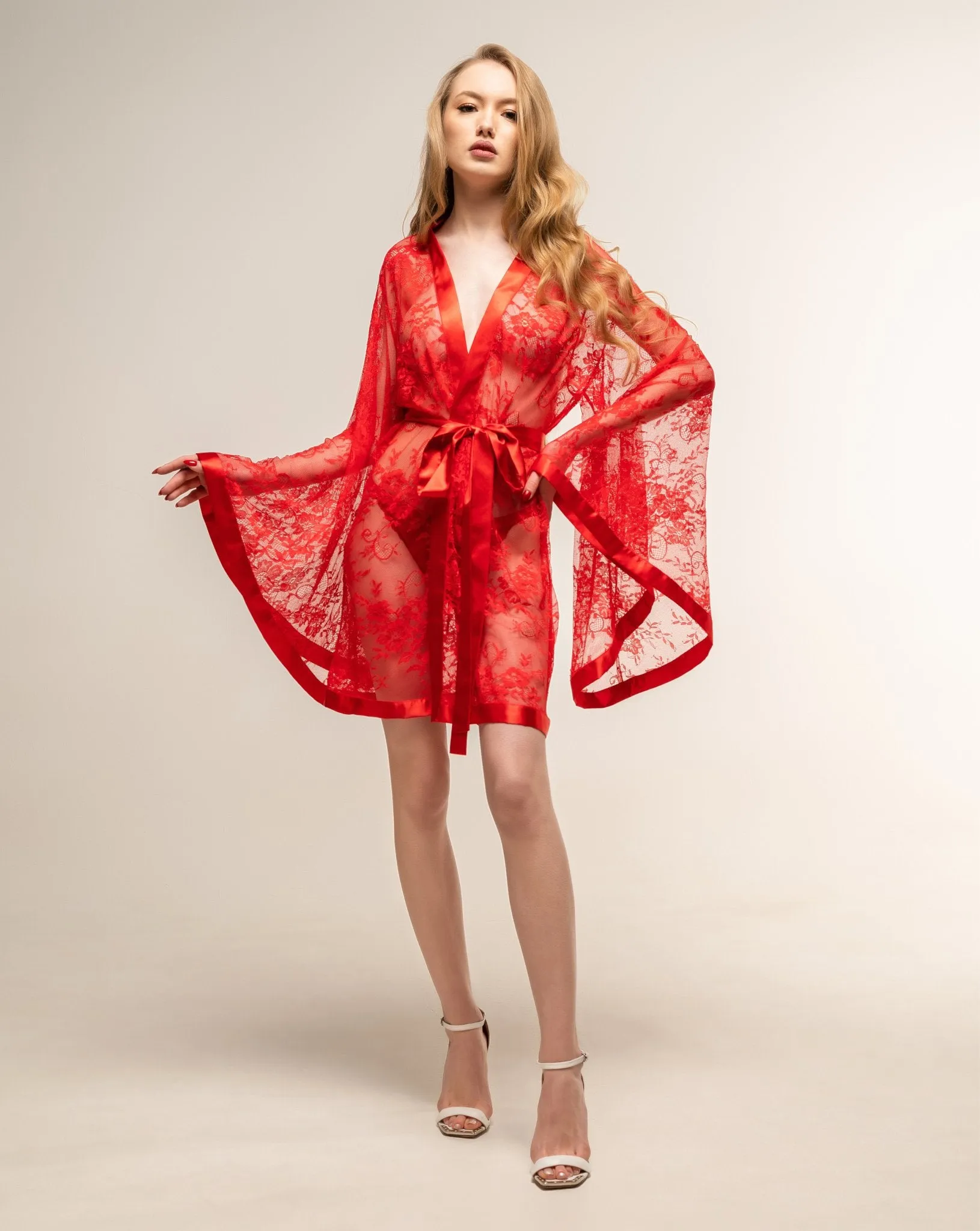 Close To You Sexy Sheer Robe