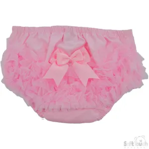 Cotton Frilly Pants- Pink - FP12-P