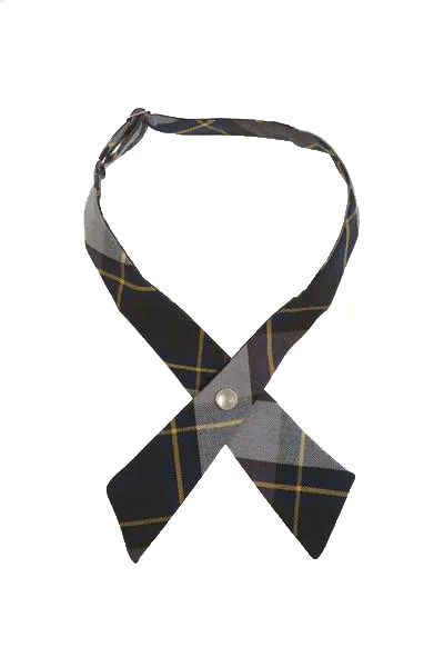 Cross Tie Blue/Gold Plaid  #57