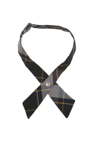 Cross Tie Blue/Gold Plaid  #57